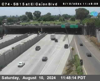 SB 15 at El Cajon Blvd