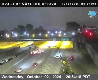 SB 15 at El Cajon Blvd