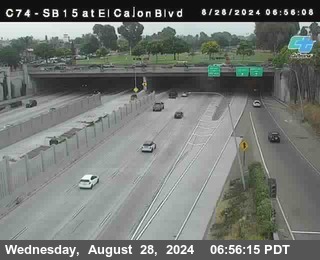 SB 15 at El Cajon Blvd