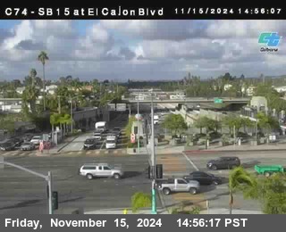 SB 15 at El Cajon Blvd