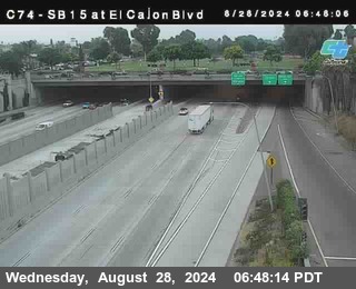 SB 15 at El Cajon Blvd