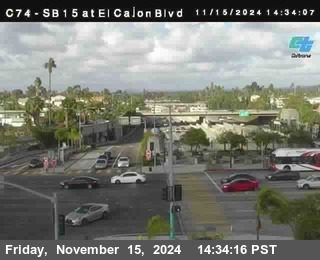 SB 15 at El Cajon Blvd