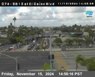 SB 15 at El Cajon Blvd