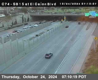 SB 15 at El Cajon Blvd