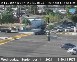 SB 15 at El Cajon Blvd