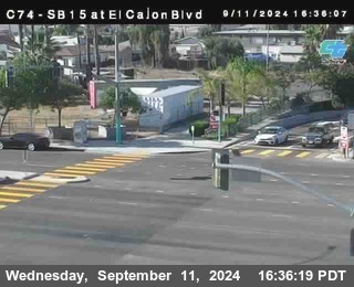 SB 15 at El Cajon Blvd