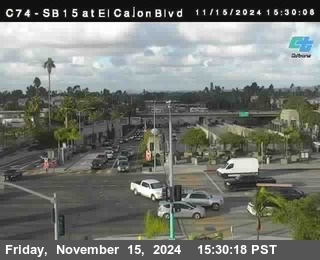 SB 15 at El Cajon Blvd