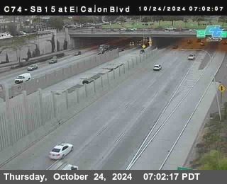 SB 15 at El Cajon Blvd