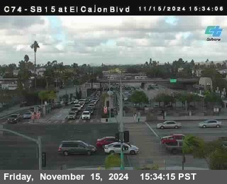 SB 15 at El Cajon Blvd