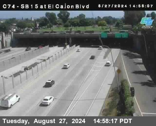 SB 15 at El Cajon Blvd