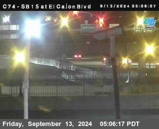 SB 15 at El Cajon Blvd