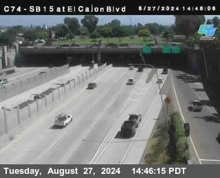 SB 15 at El Cajon Blvd