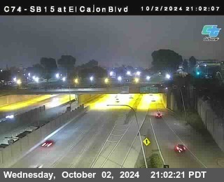 SB 15 at El Cajon Blvd