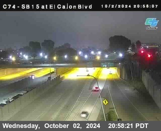 SB 15 at El Cajon Blvd