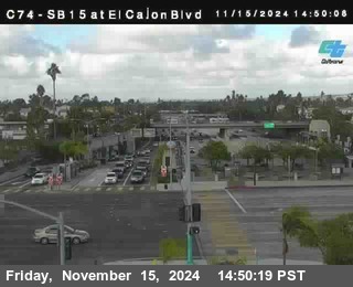 SB 15 at El Cajon Blvd