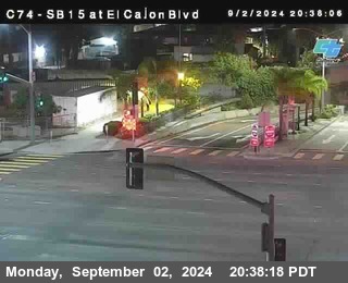 SB 15 at El Cajon Blvd