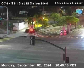 SB 15 at El Cajon Blvd