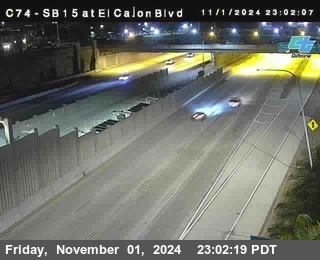 SB 15 at El Cajon Blvd