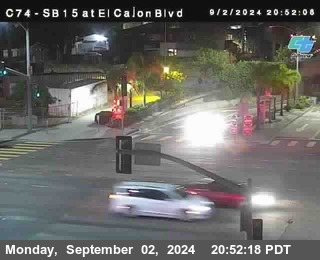 SB 15 at El Cajon Blvd