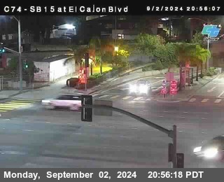 SB 15 at El Cajon Blvd