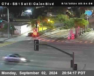 SB 15 at El Cajon Blvd