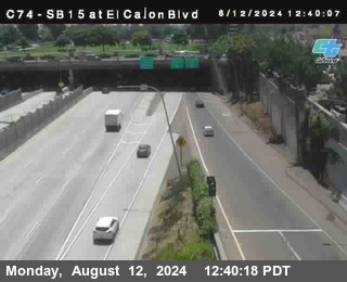 SB 15 at El Cajon Blvd