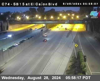 SB 15 at El Cajon Blvd