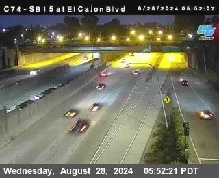 SB 15 at El Cajon Blvd