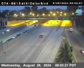 SB 15 at El Cajon Blvd