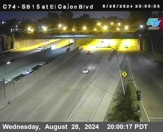 SB 15 at El Cajon Blvd