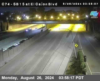 SB 15 at El Cajon Blvd