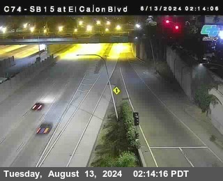 SB 15 at El Cajon Blvd