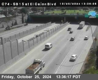 SB 15 at El Cajon Blvd