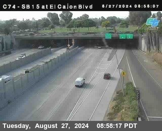 SB 15 at El Cajon Blvd