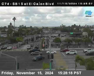 SB 15 at El Cajon Blvd