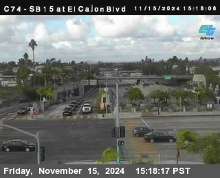 SB 15 at El Cajon Blvd