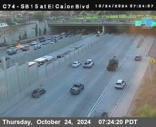 SB 15 at El Cajon Blvd