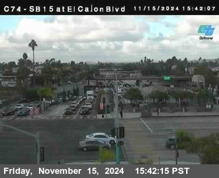 SB 15 at El Cajon Blvd