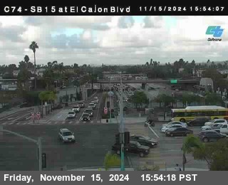 SB 15 at El Cajon Blvd