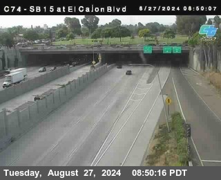 SB 15 at El Cajon Blvd