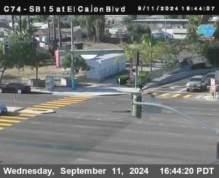 SB 15 at El Cajon Blvd