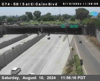 SB 15 at El Cajon Blvd