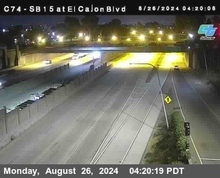 SB 15 at El Cajon Blvd