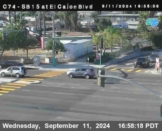 SB 15 at El Cajon Blvd