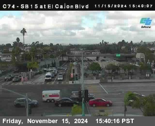 SB 15 at El Cajon Blvd