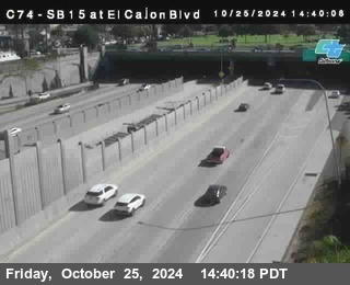 SB 15 at El Cajon Blvd