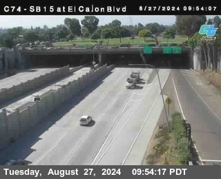 SB 15 at El Cajon Blvd