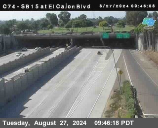 SB 15 at El Cajon Blvd