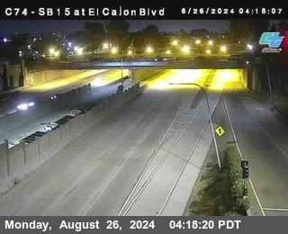 SB 15 at El Cajon Blvd