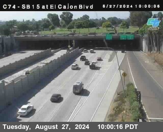 SB 15 at El Cajon Blvd